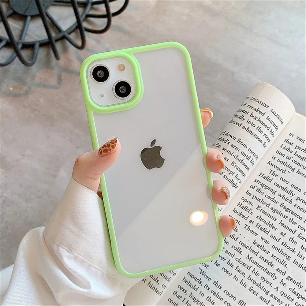 Candy Shockproof Silicone Iphone Case