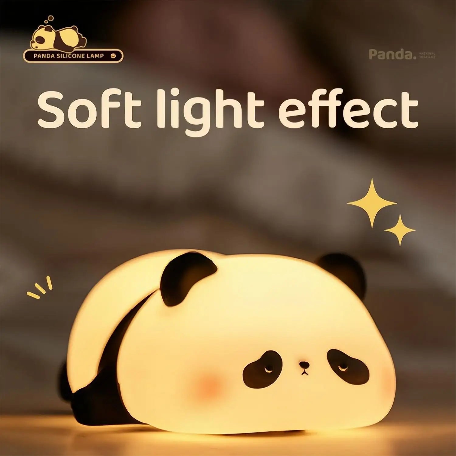 LED Silicone Panda