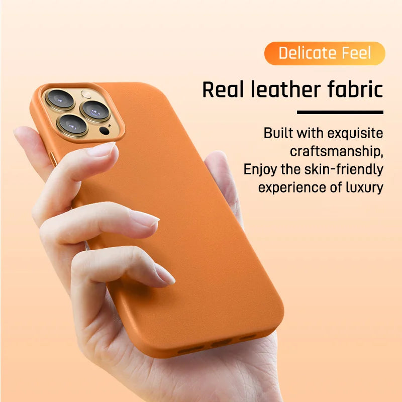 Luxury Leather Iphone Case